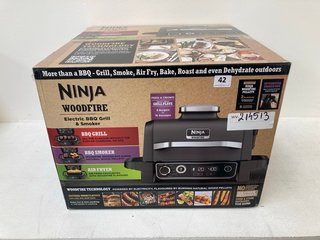 NINJA WOODFIRE ELECTRIC BBQ GRILL AND SMOKER RRP - £350: LOCATION - WHITE BOOTH