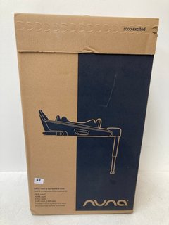 NUNA NEXT CHILDRENS CAR SEAT BASE RRP - £220: LOCATION - WHITE BOOTH