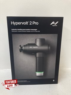 HYPERICE HYPER VOLT 2 PRO PERCUSSION MASSAGER RRP - £329: LOCATION - WHITE BOOTH