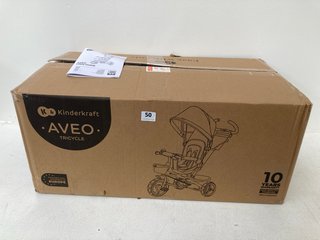 KINDERKRAFT AVEO CHILDRENS TRICYCLE RRP - £99: LOCATION - WHITE BOOTH