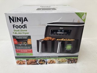 NINJA FOODI DUAL ZONE 7.6L AIR FRYER RRP - £169: LOCATION - WHITE BOOTH