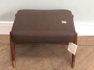 THEODORE FOOTSTOOL IN MUSHROOM RRP - £595: LOCATION - D1