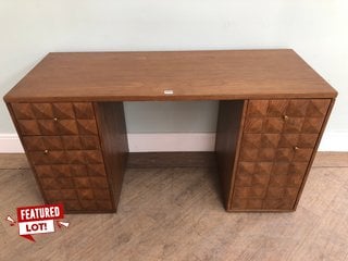 MARENA 2 DOOR 2 DRAWER DESK RRP - £2295: LOCATION - D3