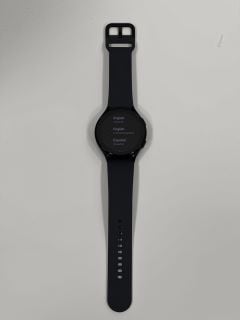 SAMSUNG WATCH 5 (4YNL) SMARTWATCH IN GRAPHITE: MODEL NO SM-R910 (UNIT ONLY, SOME SLIGHT SCRATCHES ON BACK OF WATCH) [JPTM119045] THIS PRODUCT IS FULLY FUNCTIONAL AND IS PART OF OUR PREMIUM TECH AND E