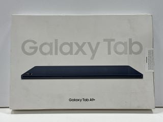 SAMSUNG GALAXY TAB A9+ 128 GB TABLET WITH WIFI IN NAVY: MODEL NO SM-X210 (WITH BOX & ALL ACCESSORIES) [JPTM119247] THIS PRODUCT IS FULLY FUNCTIONAL AND IS PART OF OUR PREMIUM TECH AND ELECTRONICS RAN