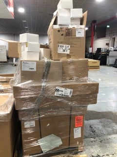 A PALLET OF ASSORTED MEDICAL ITEMS TO INCLUDE PERKIN ELMER JANUS GS COMPONETS, AVIDIEN 300uL FILTERED PIPETTE TIPS AND AMBION 1.5ml MICROFUGE TUBES (PALLET NN6 7GX 2516, LOAD NN6 7GX 299)