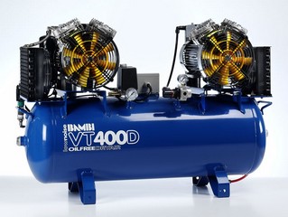 BAMBI VT400D ULTRA QUIET OIL FREE PROFESSIONAL AIR COMPRESSOR S/N 25659 EST RRP