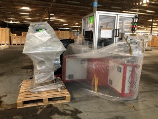 2021 HUXLEY BERTRAM HB1775 LATERAL FLOW TEST ASSEMBLY SYSTEMS S/N HB1775A_MC4 - WITH ONE RILEY BASE ELEVATOR, NO CARD STACKER (PALLET NG15 0DR 1, 2, 3, 4,5, 6, 99, FY4 3RN 198, LOAD NG15 0DR 9, 16, F