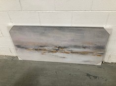 GOLDEN COASTLINE ART CANVAS - ITEM NO. 329388 - RRP £239