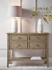 COX & COX CAMILLE CHEST OF DRAWERS IN LIMEWASH - ITEM NO. 1225599 - RRP £625