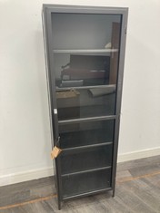 NKUKU TAKUA IRON CABINET - DARK GREY - NARROW - TC4101 - RRP £995