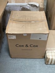 COX & COX THREE GEOMETRIC ETCHED PLANTERS IN LIGHT GREY - ITEM NO. 1528046 - RRP £165