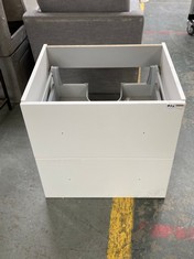 GLOSS WHITE 2 DRAWER UNDER SINK UNIT