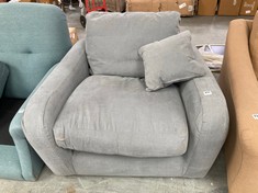 ARMCHAIR IN FRENCH GREY FABRIC