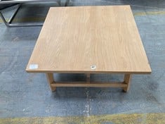 CLAPHAM COFFEE TABLE IN NATURAL WOOD