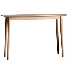 MILANO CONSOLE TABLE IN OAK - ITEM NO. 242998 - RRP £449