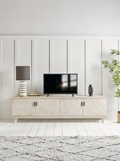 COX & COX LIMEWASHED PARQUET MEDIA UNIT - ITEM NO. 1231513 - RRP £1250