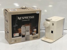 NESPRESSO LATTISSIMA ONE COFFEE MACHINE IN WHITE - MODEL NO.: EN510W RRP £260