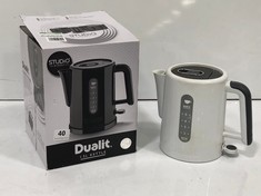 DUALIT 1.5L KETTLE IN WHITE