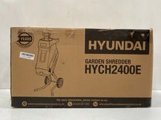 HYUNDAI 2400W 230V 45L ELECTRIC GARDEN SHREDDER HYCH2400E - RRP £139