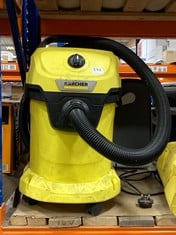 KARCHER WD 3 HIGH-PRESSURE WASHER - YELLOW/BLACK - RRP £148