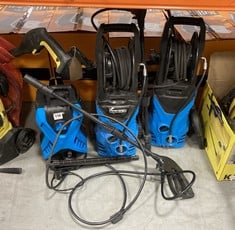 3 X TOPTECH PRESSURE WASHERS TO INCLUDE TOPTECH PRESSURE WASHER IN BLUE/BLACK