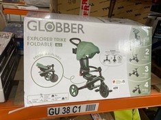 GLOBBER 4-IN-1 FOLDABLE EXPLORER TRIKE - RRP £139