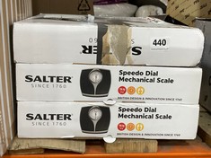 3 X SALTER SPEEDO DIAL MECHANICAL SCALE