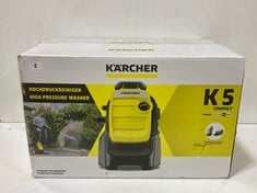KARCHER K5 COMPACT HIGH PRESSURE WASHER - MODEL NO. 1.630-751.0 - RRP £314