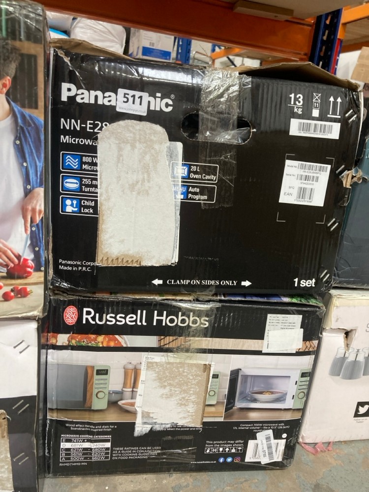 John Pye Auctions PANASONIC 20L 800W MICROWAVE OVEN IN BLACK