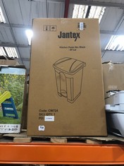 JANTEX KITCHEN PEDAL BIN IN BLACK