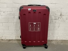 LUGG BURGUNDY 4 WHEEL TRAVEL CASE