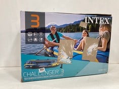INTEX CHALLENGER 3 INFLATABLE 3 PERSON DINGHY - RRP £109