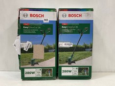 2 X BOSCH EASY GRASSCUT 26 GRASS TRIMMERS