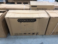 COOKOLOGY 90CM CHIMNEY COOKER HOOD - MODEL NO. LINT901SS - RRP £200 (PALLET 13)