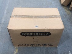 COOKOLOGY 35CM STAINLESS STEEL CYLINDER ISLAND COOKER HOOD - MODEL NO. CYL351SS (BOX 1/2, PART ONLY)