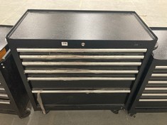 ADVANCED 36'' 6 DRAWER TOOL CHEST IN BLACK - ITEM CODE. 355470 - RRP £450 (KERBSIDE PALLET DELIVERY)