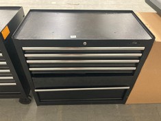 ADVANCED 36'' 6 DRAWER TOOL CHEST IN BLACK - ITEM CODE. 355470 - RRP £450 (KERBSIDE PALLET DELIVERY)