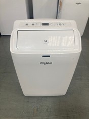 WHIRLPOOL PORTABLE AIR CONDITIONER IN WHITE - MODEL NO. PACF29COW - RRP £333