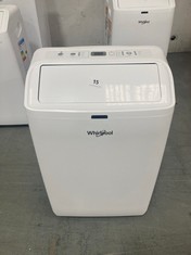 WHIRLPOOL PORTABLE AIR CONDITIONER IN WHITE - MODEL NO. PACF29COW - RRP £333
