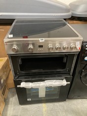 HISENSE 60CM ELECTRIC COOKER IN STAINLESS STEEL - MODEL NO. HDE3211BXUK - RRP £379