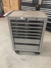 SEALEY SUPERLINE PRO 7 DRAWER ROLLCAB WITH BALL-BEARING SLIDES IN STAINLESS STEEL - RRP £560