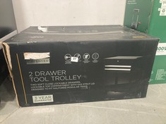 ADVANCED 2 DRAWER TOOL TROLLEY - ITEM CODE. 355502 - RRP £144