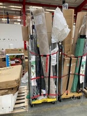 CAGE OF ASSORTED ITEMS TO INCLUDE BRABANTIA 60CM LIFT-O-MATIC CLOTHES AIRER (CAGE NOT INCLUDED) (KERBSIDE PALLET DELIVERY)