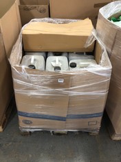 PALLET OF ASSORTED LIQUID TO INCLUDE TRIPLE QX ALL SEASONS SCREEN WASH 25L (COLLECTION ONLY) (KERBSIDE PALLET DELIVERY)