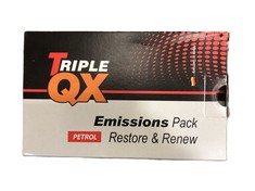 APPROX 10 X TRIPLE QX EMISSIONS PACK PETROL RESTORE AND RENEW 300ML (COLLECTION ONLY) (KERBSIDE PALLET DELIVERY)