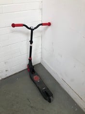 WIRED ELECTRIC SCOOTER IN BLACK / RED (COLLECTION ONLY) (KERBSIDE PALLET DELIVERY)