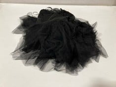 KLESIS WOMEN'S TULLE MAXI DRESS IN BLACK SIZE M - RRP £209