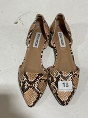 STEVE MADDEN WOMEN'S BALLET SHOES - LEOPARD PRINT/BROWN SIZE 6