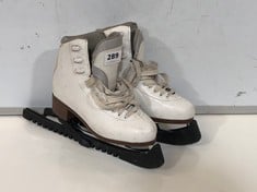 GRAF SOLERO ICE SKATES WHITE SIZE 37